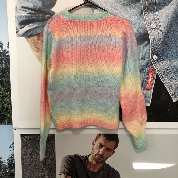 Strut & Bolt Rainbow Pastel Sweater - Picture 8 of 9